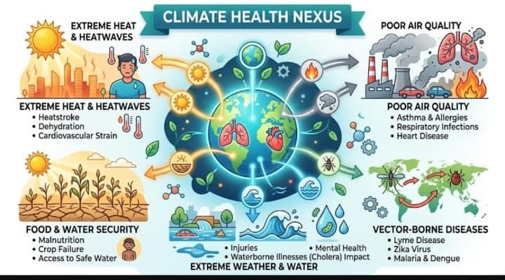 Cover image for: Climate Change Is a Health Emergency, Not Just an Environmental Issue